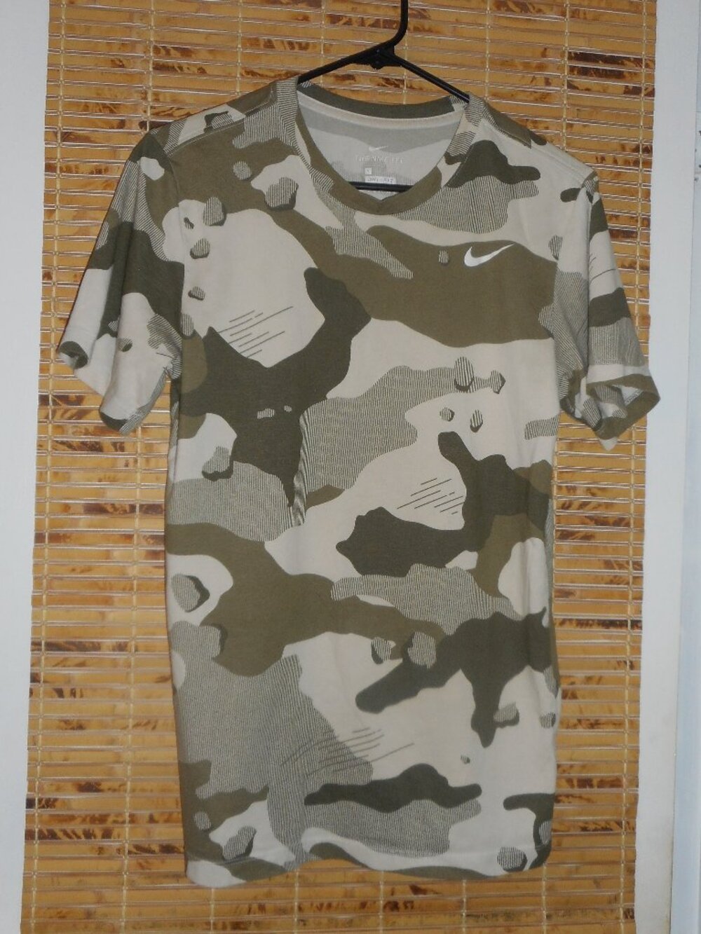 Nike Camo Dri-Fit Cotten Blend Tee T-Shirt *Tag Size: S
